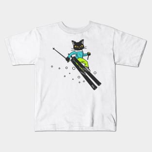 Ski action Kids T-Shirt